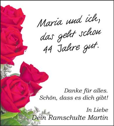 Zur Glückwunschseite von Maria 