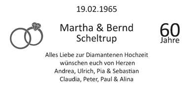 Zur Glückwunschseite von Martha Scheltrup